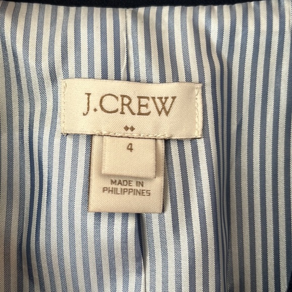 J.Crew Factory Schoolboy Blazer - Navy - NWOT - Picture 4 of 6